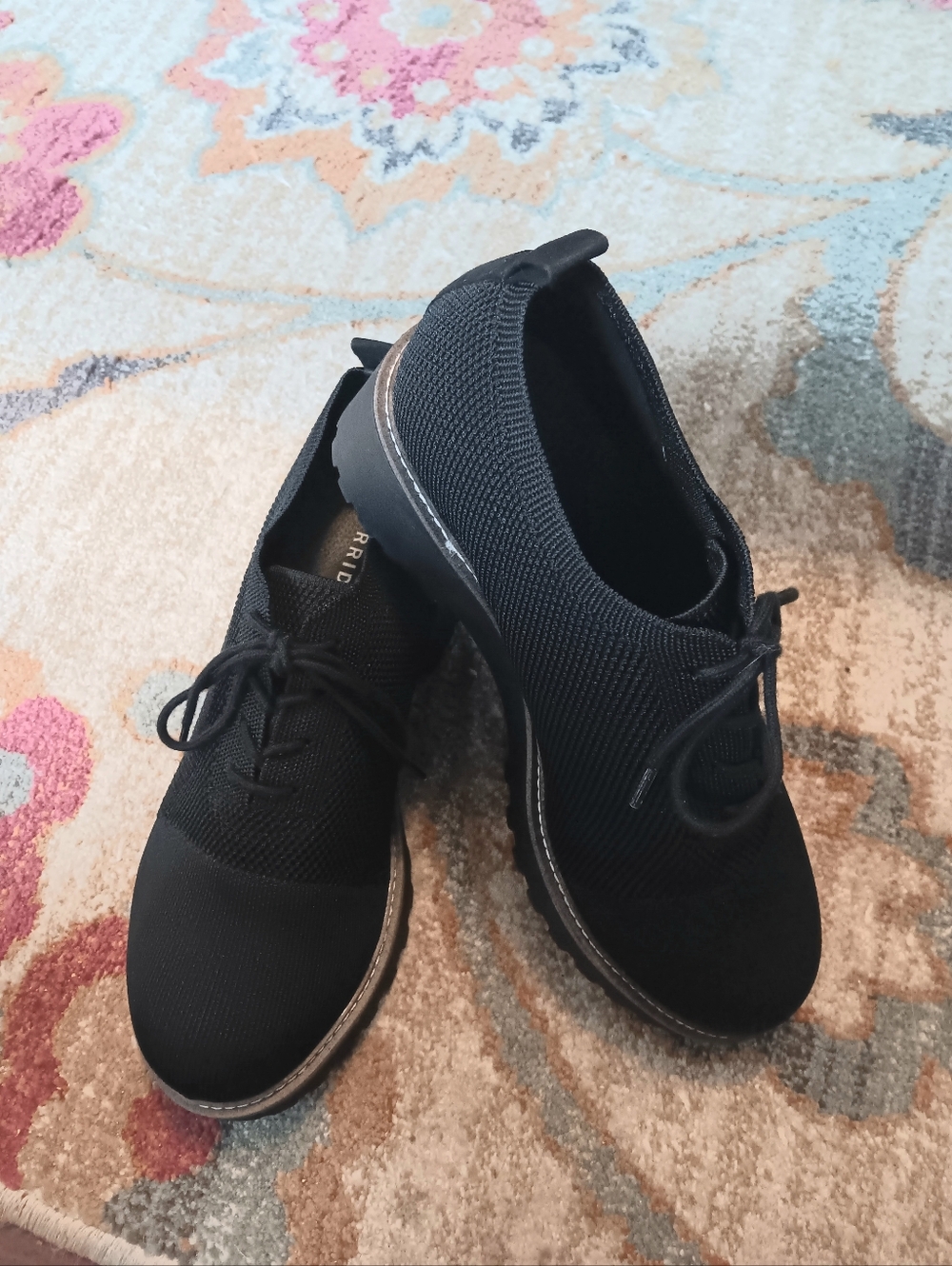 NWOT Torrid Women's Chunky Black Lace Up Shoes